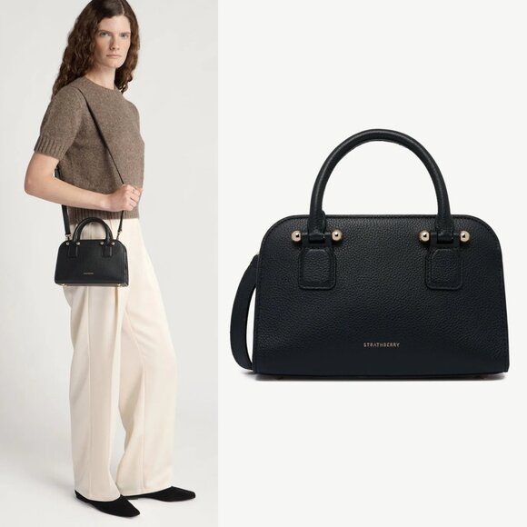 Strathberry Georgia Mini Bag in Black